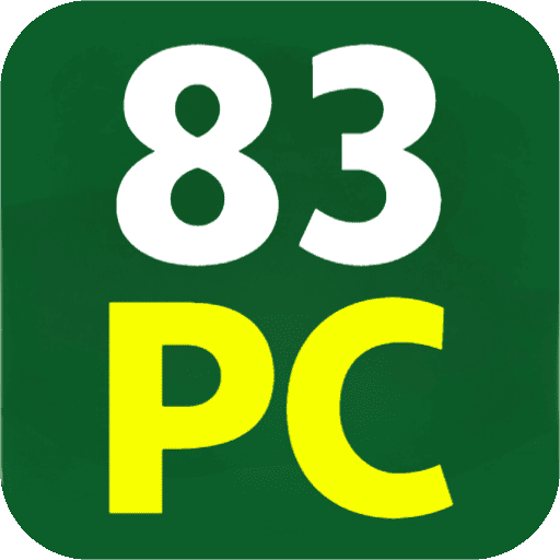 logotipo da plataforma 83PC onde você poderá se cadastrar gratuitamente